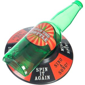 Funtime BA7500 Spin The Bottle Drinking Game, Green