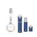 Travalo AQUA Refillable Perfume Atomizer, 5ml Travel Perfume Bottle with Easy Bottom Refill, Leak-Proof Mini Cologne Sprayer, TSA-Approved Pocket Fragrance Spray for Women & Men, 1 Piece (Blue)