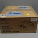 MERACH Under Desk Elliptical Machine, Leg Exerciser While Sitting for Seniors with Remote Control & 12-Speeds, Quiet Portable Electric Seated Pedal Exerciser Machine for Home Office