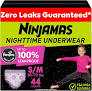 Pampers Ninjamas Nighttime Girls' Underwear Size S/M 88 Count