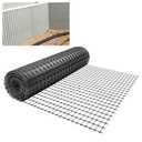 Bi-Directional Universal Retaining Wall Geogrid for Retaining Walls 66' L X 3' W Biaxial Geogrid Mesh Rolls 30 KN Tensile Force Fiberglass Geogrid for Roadbed & Soil Reinforcement, Erosion Control