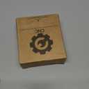 Double Magnetic Ring Phone Holder  Attach to Any Iron Surface | 1/4" Screw Hole | Compatible with iPhone 17/16/15/14/13/12 Pro Max Series & MagSafe Cases (MS-01-Black)