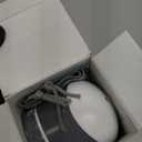 POPCHOSE Fabric Shaver, Lint Remover for Clothes, Battery Operated Lint Shaver with 6-Leaf Blades, Sweater Shavers to Remove Pilling for Clothing, Couch, Furniture, Fuzz, Lint Ball, Pillings (Grayish White)