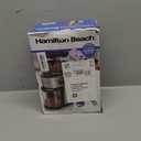 Hamilton Beach Electric Burr Coffee Grinder with Large 16oz Hopper & 18 Settings For 2-14 Cups, Stainless Steel (80385)