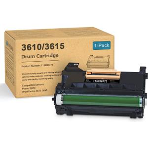 Phaser 3610 Drum Cartridge 113R00773 - 1 Pack Phaser 3610 Drum Unit Replacement for Xerox Phaser 3610 WorkCentre 3615 DocuPrint M455 Printer Phaser 3610 Drum Cartridge 113R00773 - 1 Pack Phaser 3610 Drum Unit Replacement for Xerox Phaser 3610 WorkCentre 3615 DocuPrint M455 Printer