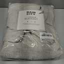 RAIN CITY Beige Pinch Pleated Sheer Curtains 92 Inches Long,W50 x L92 Inch Light Filtering Drapes for Kids Bedroom Nursery Privacy Back Tab with Hooks Semi Sheer Curtain 2 Panels Set