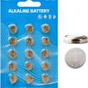 15 Pack LR1130 Battery,L1131f Batteries 1.5 V L1131 SR1130 389/390 G10 LR54 Button Cell Alkaline Coin Cell Watch Batteries