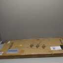 ASPERALD 3 Step Ladder with handrails,Foldable Step Stool with Anti-Slip Wide Pedals for Home Kitchen Closet,3 Step Ladder Folding Step Stool Long Handle White