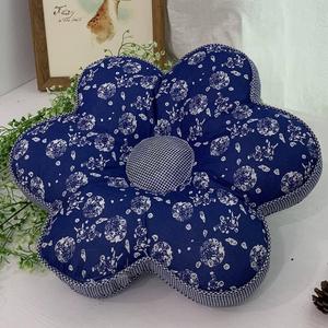 vctops Flower Shaped Chair Pad Farmhouse Floral Print Chair Seat Cushion Pad Soft Comfy Cotton Cushion Pillow (1111, 16"x16")