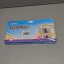 2 x Teivio 6 Gallon 80 Counts Medium Garbage Bags Trash Bags, Bathroom Trash Can Bin Liners, Plastic Bags for home office kitchen,Garden Outdoors waste,Clear