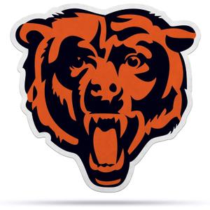 Rico Industries NFL Football Primary Shape Cut Pennant - Home and Living Room Dcor - Soft Felt EZ to Hang