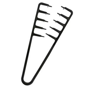 3 x Texture Comb for Men, Wide Tooth Hair Comb for Thick & Curly Hair, Mens Comb for Styling, Volume & Daily Grooming (Black)
