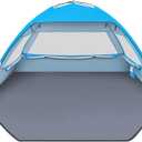 Gorich Beach Tent Sun Shelter for 3 Person with UPF 50 UV Protection, Lightweight & Easy Setup Beach Shade Canopy, Portable Beach Shade Tent Beach Cabana