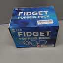 Fidget Poppers Pack  50 Pcs Fidget Toys, Party Favors for Kids 8-12, Stocking Stuffers, Bulk Sensory Toys for Classroom Treasure Box Prizes, Goodie Bags, Birthday Gifts