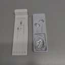 Wired Earbuds USB C Headphones for iPhone 17 16 15, Ear Buds with Microphone[ Clear Calls ] HiFi Volume Contorl Ear Buds for iPhone/Galsxy/iOS/Android/Switch/iPad/Kindle, for School Travel 2 Pack (White)