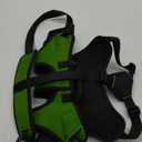 rabbitgoo Escape Proof Dog Harness, Soft Padded Full Body Pet Harness, Reflective Adjustable No Pull Vest with Lift Handle and Lesh Clip for Large Dogs Walking Hiking Training, XL, Green