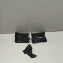 Reading Glasses 2.00 Oversized Large Square Men Readers Black Frame 4 Pack,Comfy Lightweight Eyeglasses for Reading Flexible Spring Hinge