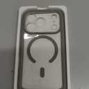 Miracase Magnetic for iPhone 17 Pro Case 6.3" [Compatible with MagSafe] Full-Body Phone Case with Built-in Glass Screen Protector & Camera Control,Drop Proof iPhone 17 Pro Cover, Grey Titanium