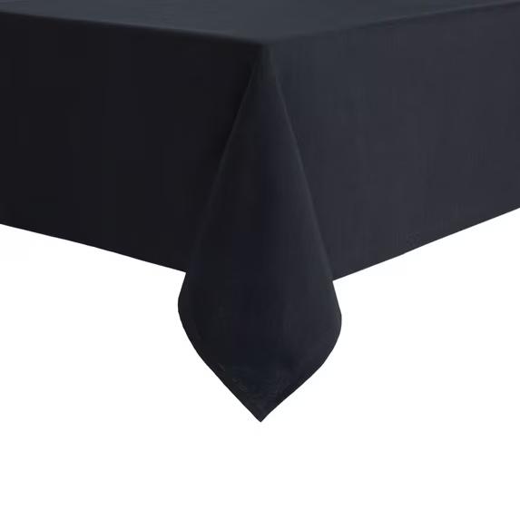 Tablecloth Size 60 in W Black