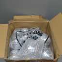 Funtery 100 Pcs Mirror Disco Balls Bulk Assorted Silver Hanging Disco Ball Decor for Home Wedding Birthday Dance Music 70 S Theme Party Christmas Tree Ornaments(1, 2, 3, 4, 6, 8)