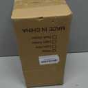 Toothbrush Holder with Cover 360 Rotating 4 Compartments Bathroom Toothpaste Electric Toothbrush Organizer, White