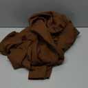 Milumia Women's Pleated Flowy Long Skirts High Waist Maxi Skirt with Pocket (Brown)