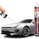 KcarsTouch Up Paint for CarsCar Scratch Remover PenQuick And Easy Two-In-One Automotive Car Paint Scratch Repair Pen for various cars (Bright Sliver)