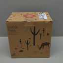 Elk and Friends Kids 6.7 Porcelain Divided Plates with Silicone Sleeves | Suitable for Babies/Kids/Toddlers | Microwave & Dishwasher Safe | Non Slip | Snack Dishes (Blush/Lilac/Sage/MistyBlue)