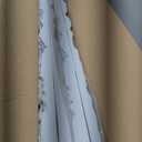 KASARO 3D Faux Stone Wall Panels, 4 PCS PU Wainscoting Panel for Interior Wall Decor, Cement Texture Thicker Accent for Home, Office, 43.3  23.6 inch, White