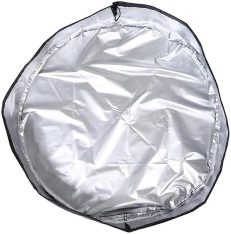 UKCOCO Ice Tub Bath Cover Reinforced Durability Double Stitched Dustproof Oxford Fabric Sun Protection Leaf Guard for Winter Use