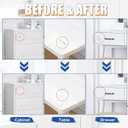 3 x Wood Touch Up Paint, 1.5 fl Oz Black Paint Pen for Furniture, Fast Drying, Quickly Repairs Any Scratches Chips Blemishes on Cabinets, Doors, Tables, and Dressers