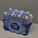 Pure Life Purified Water Bottles, 12 Pack - Still Bottled Water Enhanced with Minerals for a Crisp Taste, Plastic Bottles - 16.9 Fl Oz
