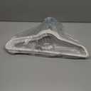 HOUSE DAY Ivory Plastic Hangers 20 Pack - Heavy Duty Non-Velvet Hangers with 360 Swivel Hook & Non Slip Notches - Slim Space Saving Clothes Hangers, Durable Closet Organizers for Coats Shirts Dresses