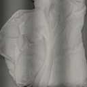 HAIRUO Cotton Linen Table Cloths Retro Farmhouse Heavy Fabric Table Cover Pink White Washable Table Top for Parties Coffee Kitchen Picnic Round Table Cloth (White, Round, 47")