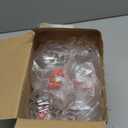 Christmas Drink Balls:10pcs 250ml 3.54X3.07X3.07in Xmas Fillable Juice Bottle Container Hanging Pendant Plastic Clear Ball Bulb for Tree Ornament Party Decoration