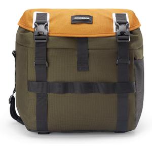 ROCKBROS Bike Handlebar Bag Waterproof Cycling Pouch 24L Bicycle Front Storage Pouch Bag with Shoulder Strap