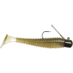 Lunkerhunt Pre-Rigged Finesse Swimbait  Soft Bait Fishing Lure, Weighs  oz, 3 Length (Tennessee Shad)