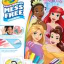 Crayola Wonder Disney Princess Pages Mess Free Coloring, Gift for Kids, Age 3, 4, 5, 6