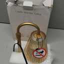 Candle Warmer Lamp with Timer - Electric Candles Wax Warmers Glass Lamps for Jar Candles Burner Adjustable Height and Dimmable Light Modern No Flame Scented Candle Warming Lantern, Amber