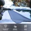 Windshield Cover for Ice and Snow | Durable 600D Oxford Fabric Frost Windshield Cover for Car, SUV, Van, Trucks Car | Window Covers with Side Mirror Cover | Winter Waterproof Protects Cover74x43in)