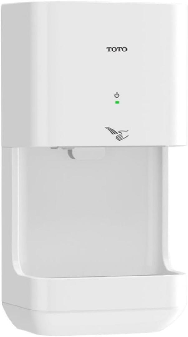 TOTO THDR101WH Clean Dry 220 Air Speed Hand Dryer White