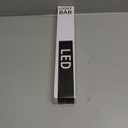 Plug-in Under Cabinet Lighting, Dimmable Under Counter Lights for Kitchen, 2pcs 12 Inch, Natural White 4500K Linkable Wired Closet Light, Indoor USB Led Lights Bar for Desk, Sink, Workbench (No Motion Sensor-2 Pack)