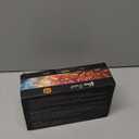 Nicpro 18 Colors Stained Glass Paint Set, 1oz / 30ml Waterproof Acrylic Enamel & Ceramic Glass Painting Kit for Arts on Transparent Wine Glasses Jars Windows with 6 Brushes & 1 Palette, Opaque Finish