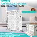 2 Packs,Upgrade FLRQB5AH23M11 Merv 13 22.7"x20"x4.70" Air Filter Compatible with Trane FLRQB5AH23M11 and Envirowise 22.7 x 20.7 x 4.7 Air Filter,FLRQB5AH23M11 Merv 13 Filter