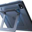 TORRAS Ostand K1 Guardian for iPad Pro 12.9 inch Case 2022 M2 & 2021 M1, Ultra Stable Stand, Multiple Adjustable Viewing Angles, Slim Protective Kickstand iPad Pro 12.9 Case with Pencil Holder, Black