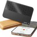 2025 [Apple MFi Certified] (iOS Only) Bluetooth Tracker Smart Finder for Apple Find My, iPhone Card Wallet Finder GPS Tracker, 5-10 Years Battery, Keys Finder and Item Locator for Keys, Bags, Passport