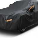 EzyShade 10-Layer SUV Car Cover Waterproof All Weather. See Vehicle Size-Chart for Accurate Fit. Outdoor Full Exterior Covers for Automobiles. Car Tarp Jeep Rav4 CRV. Black, Size S3 (See SizeChart)
