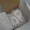 Wonderjune 2 Pack Toilet Bolt Caps Decorative Cat Toilet Bolt Screw Cover Caps Ceramic Cute Bathroom Decor Fun Themed Gadgets Replacement Parts(White)