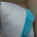 Foxmas Large Area Rugs for Living Room Bedroom 6x9 Feet, Fluffy Kids Room Plush Shaggy Nursery Rug Furry Throw Carpets for Boys Girls, College Dorm Fuzzy Rugs Home Decorate Rug, Teal