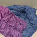 Mini Camping Blanket, Puffy Polar Fleece Blanket Lightweight Warm Outdoor Blanket for Camping,Traveling, Stadium, Hiking, Picnics (39x55", Color-10)